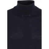 Clean Cut Copenhagen Merino Wool Roll neck Strik Navy