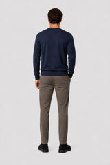 Clean Cut Copenhagen Merino crewneck knit Strik Navy