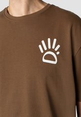 Clean Cut Copenhagen Micheal organic cotton t-shirt T-shirts S/S Brun