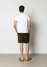 Clean Cut Copenhagen Milano twill chino shorts Shorts Bottle Grøn
