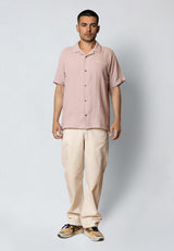 Fat Moose NOVA S/S SHIRT Skjorte S/S Violet ice melange
