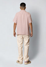Fat Moose NOVA S/S SHIRT Skjorte S/S Violet ice melange