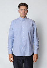 Clean Cut Copenhagen OXFORD STRETCH SHIRT Skjorte L/S Lyseblå