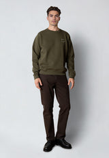 Clean Cut Copenhagen PATRICK SWEATSHIRT Sweatshirts Army
