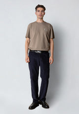 Clean Cut Copenhagen Patrick Organic t-shirt T-shirts S/S Brindle beige