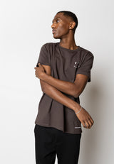 Clean Cut Copenhagen Patrick Organic t-shirt T-shirts S/S Dark Brown