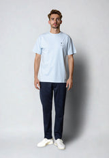 Clean Cut Copenhagen Patrick Organic t-shirt T-shirts S/S Lyseblå