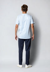 Clean Cut Copenhagen Patrick Organic t-shirt T-shirts S/S Lyseblå