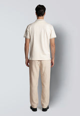 Clean Cut Copenhagen RAPHAEL STRETCH POLO Polos Ecru
