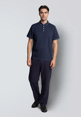 Clean Cut Copenhagen RAPHAEL STRETCH POLO Polos Navy