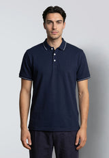 Clean Cut Copenhagen RAPHAEL STRETCH POLO Polos Navy