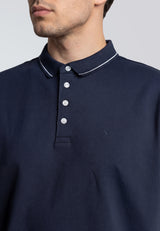 Clean Cut Copenhagen RAPHAEL STRETCH POLO Polos Navy