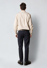 Clean Cut Copenhagen RUSSEL FLANNEL SHIRT Skjorte L/S Ecru Melange