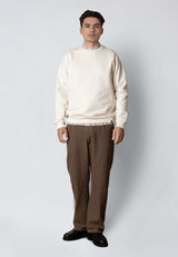 Clean Cut Copenhagen STABLE SWEATSHIRT Sweatshirts Ecru