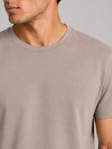 Clean Cut Copenhagen STABLE T-SHIRT T-shirts S/S Brindle beige