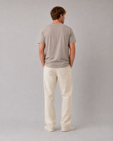 Clean Cut Copenhagen STABLE T-SHIRT T-shirts S/S Brindle beige
