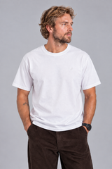 Fat Moose TAYLOR COTTON T-SHIRT T-shirts S/S Hvid