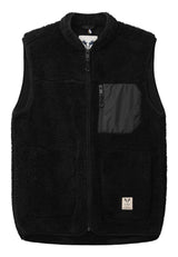 Fat Moose WOOD FLEECE VEST Fleece Sort