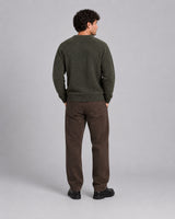 Fat Moose Woodland nops knit Strik Mørkegrøn