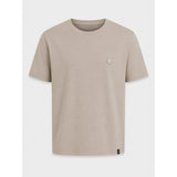 Clean Cut Copenhagen X organic t-shirt T-shirts S/S Brindle beige