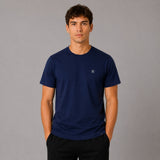 Clean Cut Copenhagen X organic t-shirt T-shirts S/S Navy