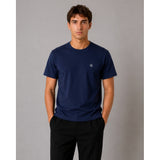Clean Cut Copenhagen X organic t-shirt T-shirts S/S Navy