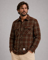 Fat Moose ADRIAN FLANNEL SHIRT Skjorte L/S Brown/Burnt orange