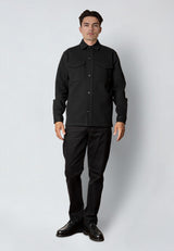 Clean Cut Copenhagen AYDEN OVERSHIRT Overshirts Sort