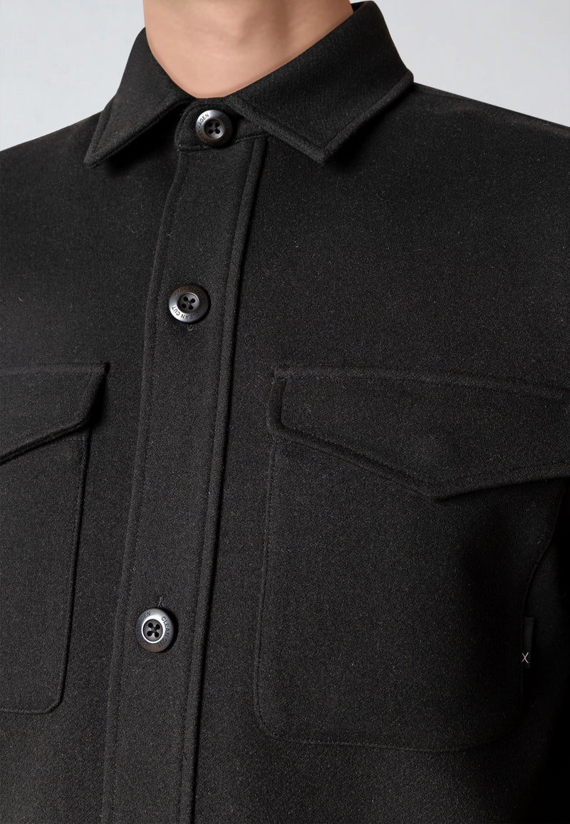 Clean Cut Copenhagen AYDEN OVERSHIRT Overshirts Sort
