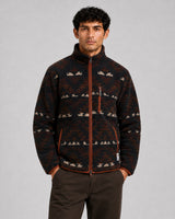 Fat Moose AZ fleece jacket Fleece Brown/Earth