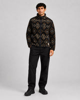 Fat Moose AZ fleece jacket Fleece Navy/Earth