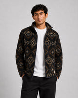 Fat Moose AZ fleece jacket Fleece Navy/Earth