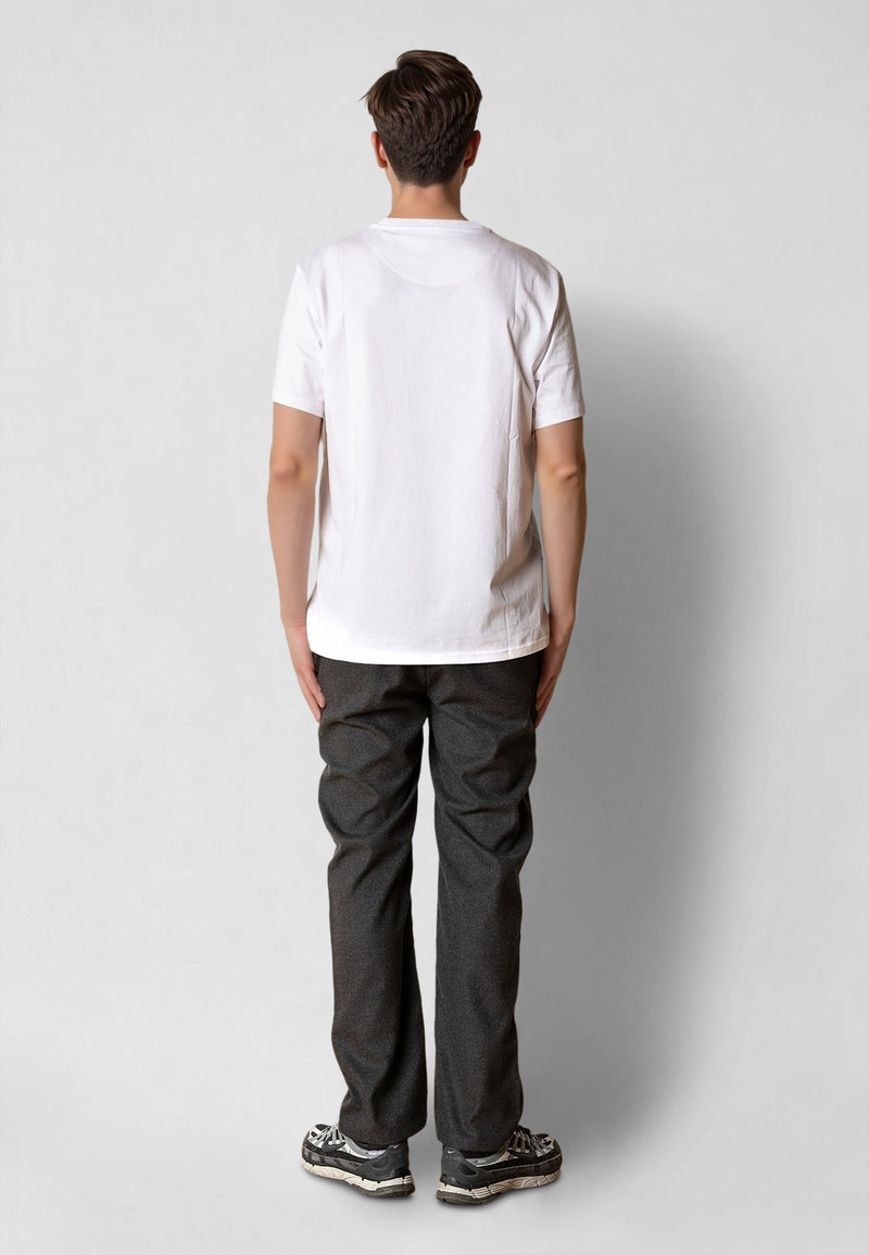 Clean Cut Copenhagen BARCELONA FLANNEL PANT Bukser Charcoal melange