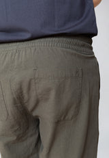 Clean Cut Copenhagen BARCELONA LINEN PANTS Bukser Army