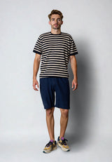 Clean Cut Copenhagen BARCELONA LINEN SHORTS Shorts Navy