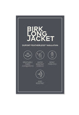 Fat Moose BIRK LONG JACKET Jakker Navy