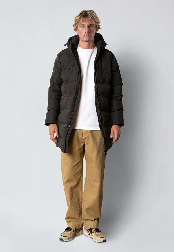 Fat Moose BIRK LONG PUFFER JACKET Jakker Grøn
