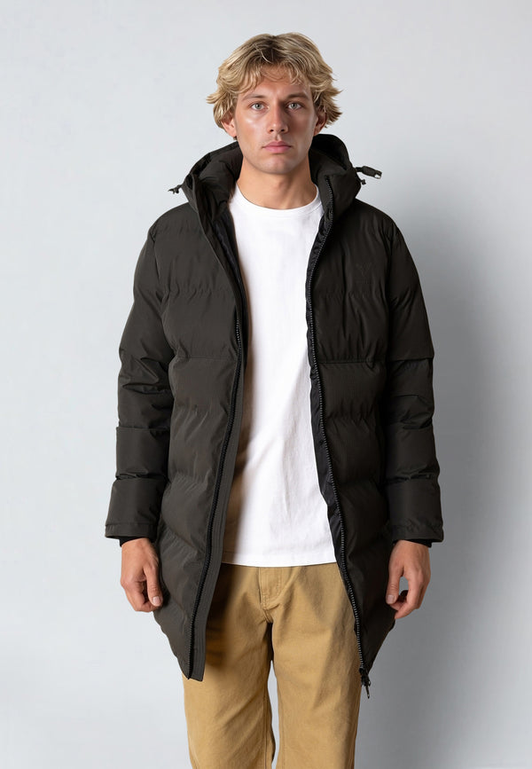 Fat Moose BIRK LONG PUFFER JACKET Jakker Grøn