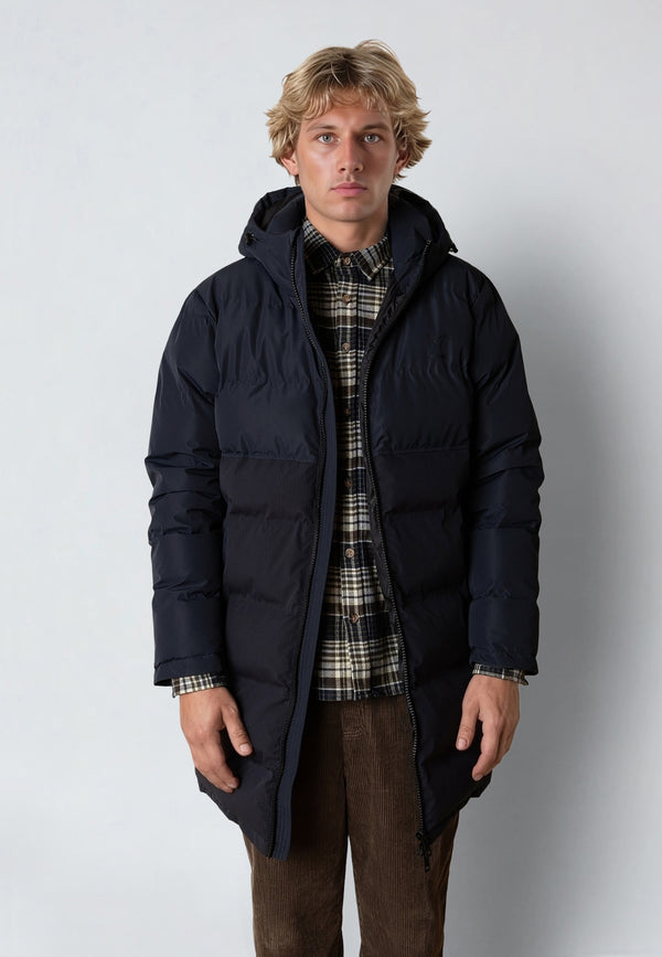 Fat Moose BIRK LONG PUFFER JACKET Jakker Mørk Navy