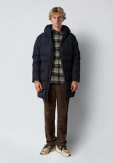 Fat Moose BIRK LONG PUFFER JACKET Jakker Mørk Navy