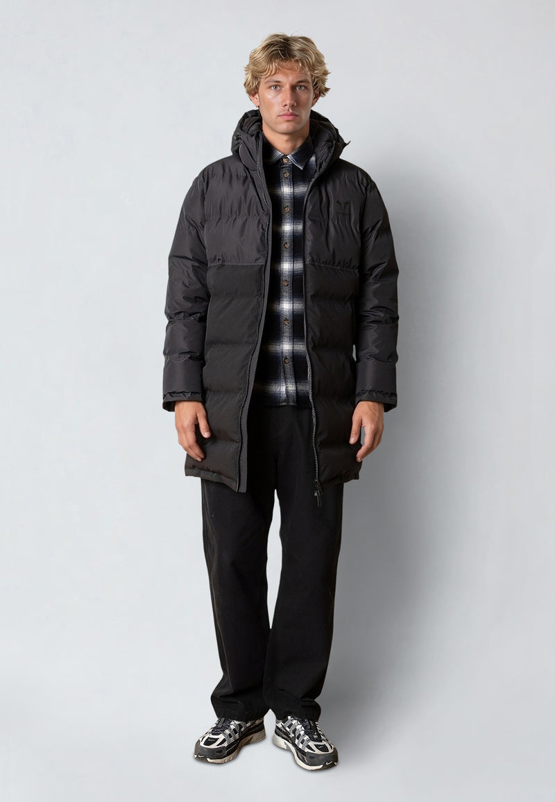Fat Moose BIRK LONG PUFFER JACKET Jakker Sort