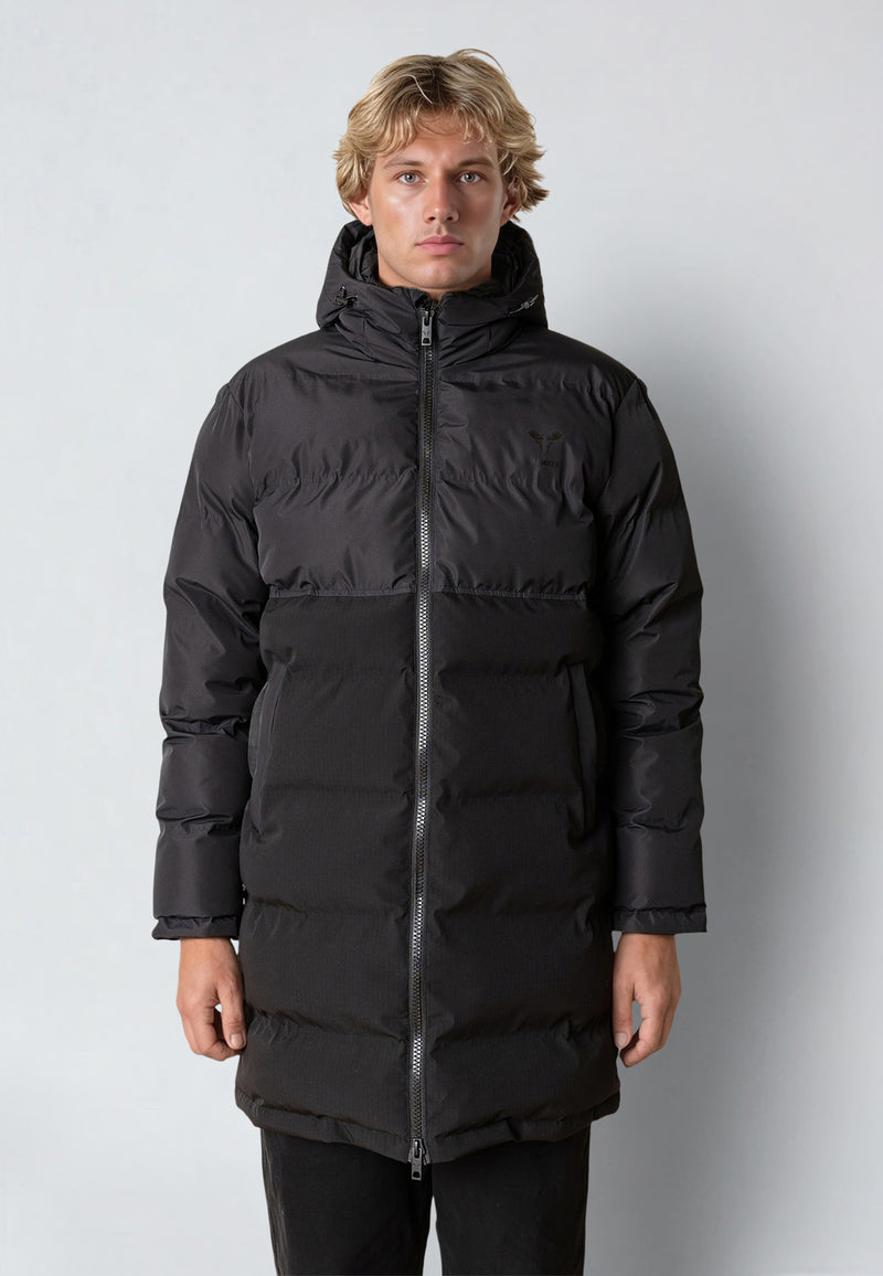Fat Moose BIRK LONG PUFFER JACKET Jakker Sort