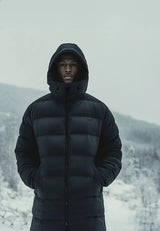 Fat Moose BIRK LONG PUFFER JACKET Jakker Sort
