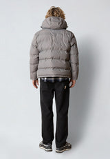 Fat Moose BIRK PUFFER JACKET Jakker Mid Grey