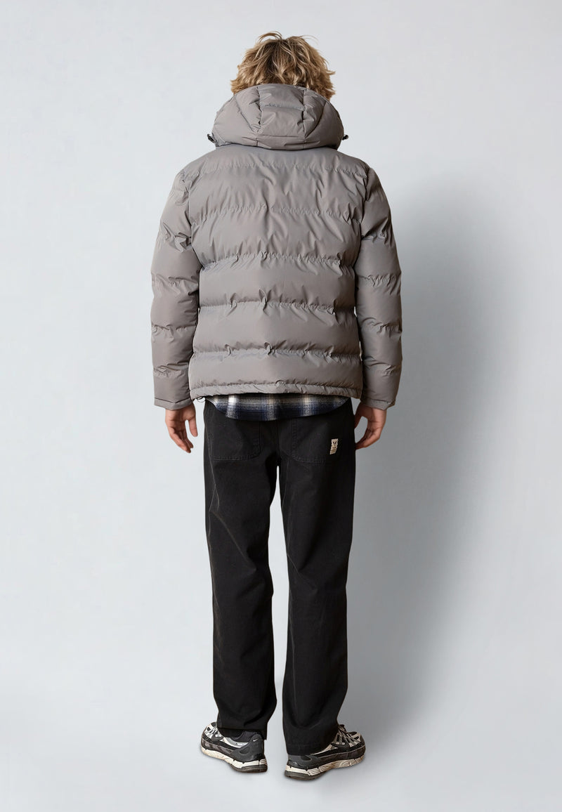 Fat Moose BIRK PUFFER JACKET Jakker Mid Grey