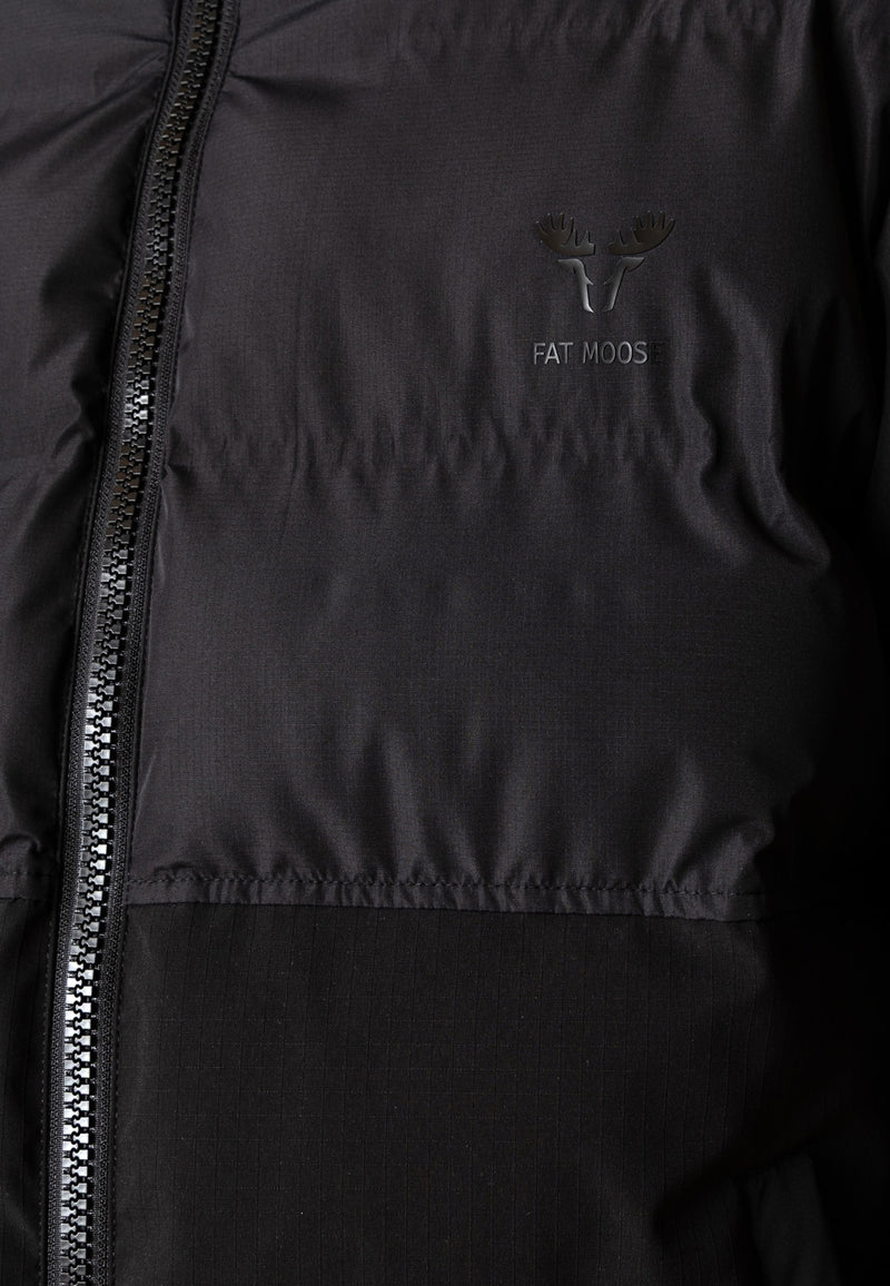 Fat Moose BIRK PUFFER JACKET Jakker Sort
