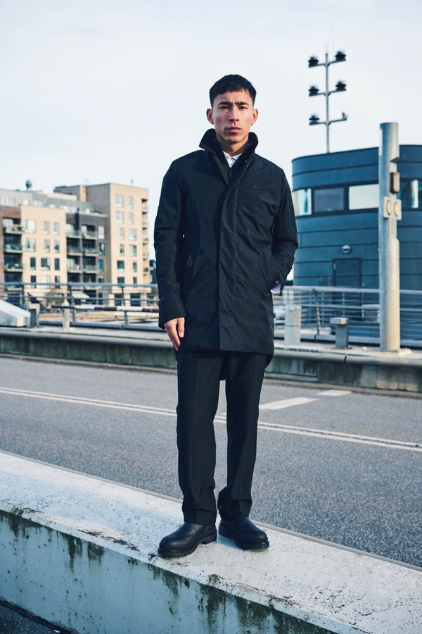 Clean Cut Copenhagen BLAKE 3M CAR COAT Jakker Mørk Navy
