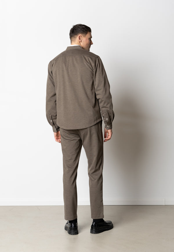 Clean Cut Copenhagen BRENDON JERSEY JACKET Jakker Dark Khaki