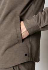 Clean Cut Copenhagen BRENDON JERSEY JACKET Jakker Dark Khaki