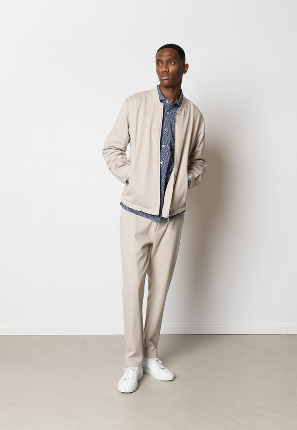 Clean Cut Copenhagen BRENDON JERSEY JACKET Jakker Ecru